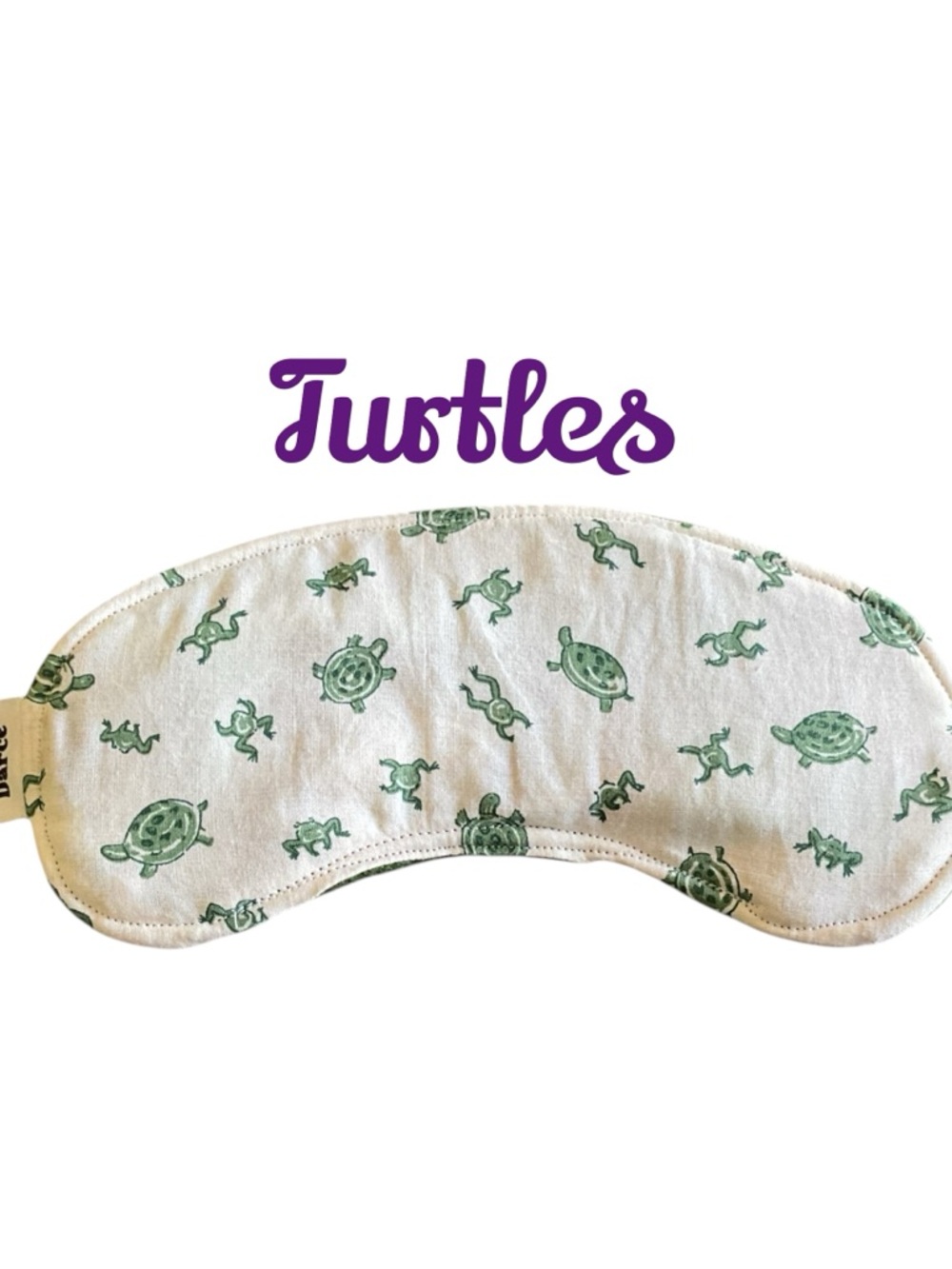 Turtle Fan Kids Sleep Mask Zelda